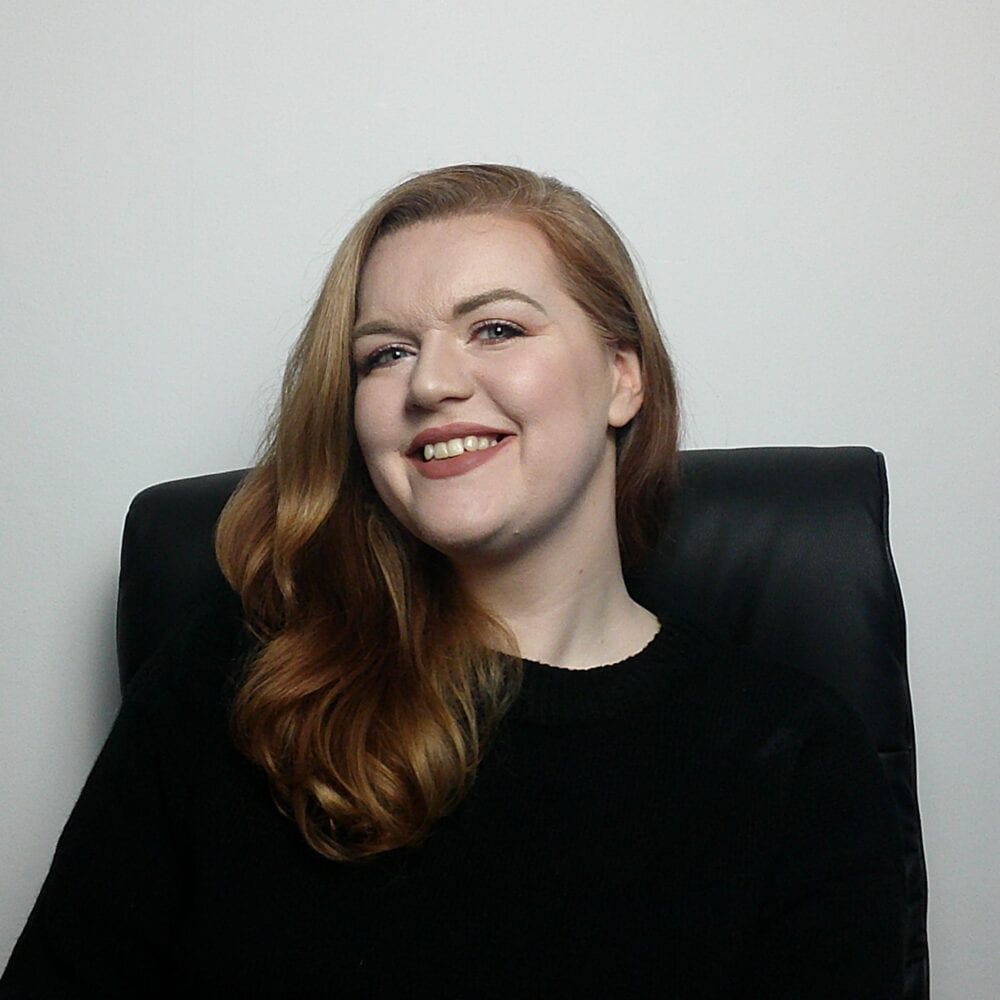 Rose Butcher, AI visibility specialist for PR agencies, smiling to camera